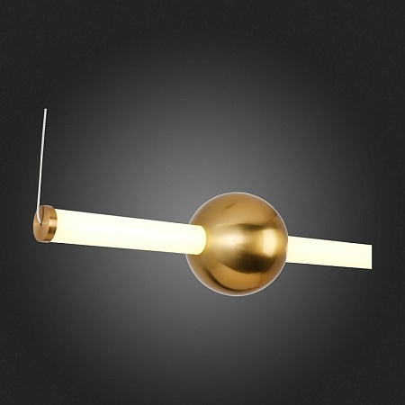 Светильник подвесной ST-Luce Золотистый/Золотистый, Белый LED 1*18W 4000K SL1222.203.01 - фото