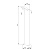 Ландшафтный светодиодный светильник Sensor IP54 1542 TECHNO LED черный Elektrostandard - фото