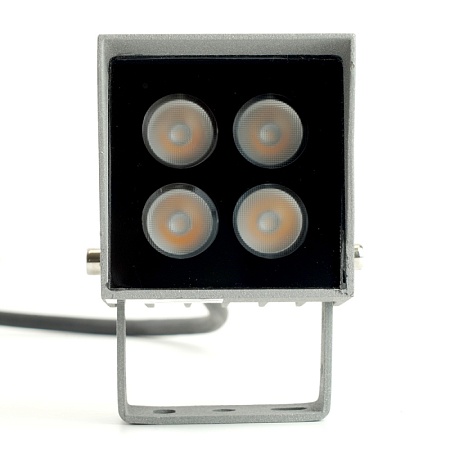 Светодиодный светильник ландшафтно-архитектурный Feron LL-895  AC220-240 4W 2700K IP66 квадрат - фото