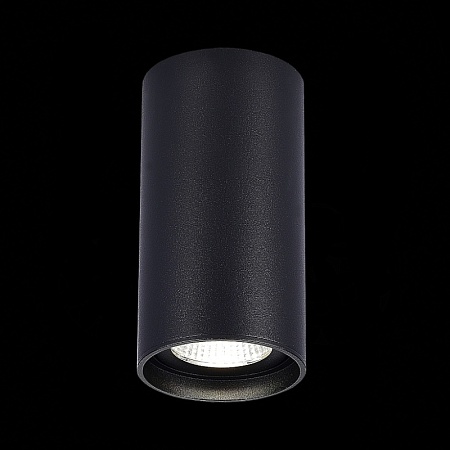 Светильник потолочный Черный LED 1*15W 4000K 1 200Lm Ra>90 60° IP44 D75xH140 220-265V ST157.442.15 - фото