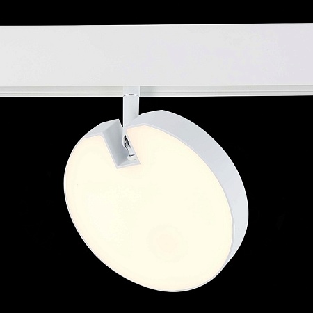 Магнитный трековый светильник белый LED 1*15W 3000K 760Lm Ra>80 120° IP20 L150xW28xH211 ST359.536.15 - фото