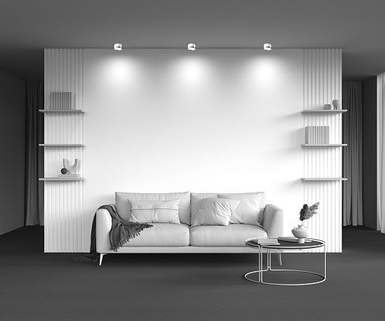 Потолочный светильник Technical Hoop C086CL-GX53-SRD-WS - фото