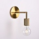 Бра Rh Utilitaire Single Sconce Brass Imperiumloft 123285-22 - фото