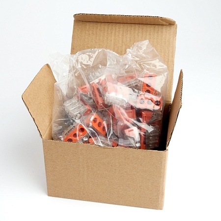 Клемма монтажная 3-проводная STEKKER  для 1-жильного проводника, LD773-173 - фото