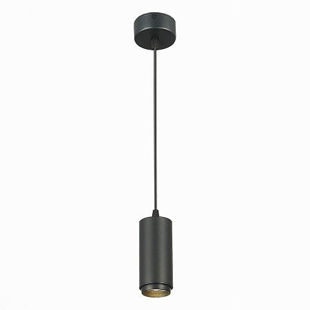 Светильник подвесной Zoom Черный LED 1*10W 4000K 1 000Lm Ra>80 15-60° IP20 D59xH130 170 ST600.443.10 - фото
