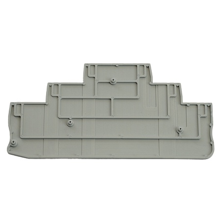 Торцевая заглушка для ЗНИ LD579 2,5 мм² (JXB PT 2,5), серый LD579-1-25 - фото