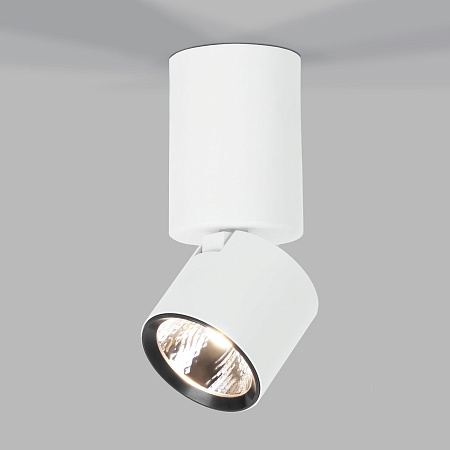 Светильник потолочный поворотный светодиодный Sens 10W 4000K белый 25042/LED Elektrostandard - фото
