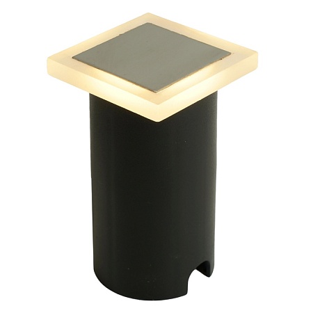 Светодиодный светильник Feron LN011 встраиваемый 1W 3000K, IP67, белый матовый/хром - фото