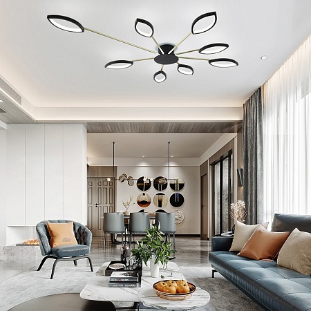 Потолочная Люстра Daggry 8 Imperiumloft 140625-26 - фото