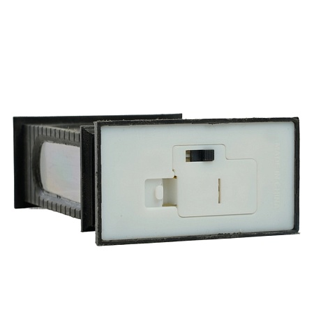 Световая фигура Свеча "Снеговик" 1LED (батарейки в компл), 12,5см, черный, LT128 - фото