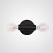 Бра Rh Utilitaire Inline Sconce Black Imperiumloft 123278-22 - фото