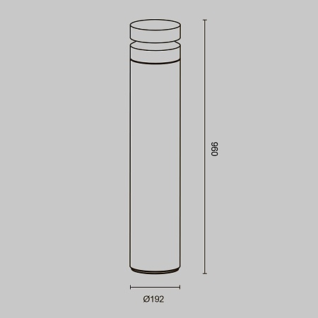 Ландшафтный светильник Outdoor O469FL-L20CM3K1 - фото