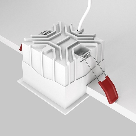 Встраиваемый светильник Technical Alfa LED DL043-01-15W4K-SQ-W - фото