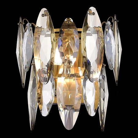 Бра ST-Luce Латунь/Прозрачный E14 2*40W SL1227.301.02 - фото