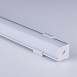 Квадратный угловой алюминиевый профиль для светодиодной ленты LL-2-ALP009 Elektrostandard - фото