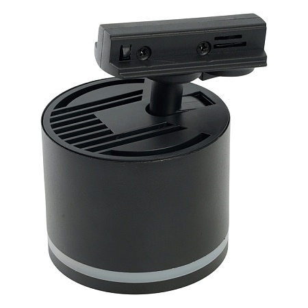 Светильник Feron AL163 трековый однофазный на шинопровод под лампу GX53, черный - фото