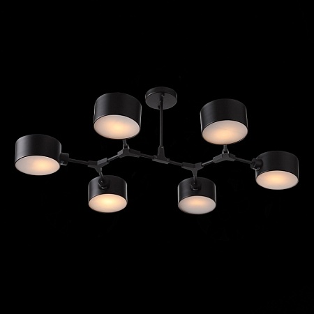 Светильник потолочный Черный/Черный E14 6*60W SLE183402-06 - фото