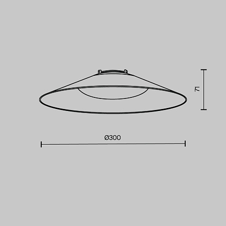 Подвесной светильник Technical Campana TR127B-12W3K-W - фото