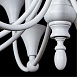Подвесная люстра ARTE LAMP A4094LM-12WH - фото