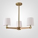 Люстра Jorgenson D70 White/Light Wood Imperiumloft 203578-26 - фото
