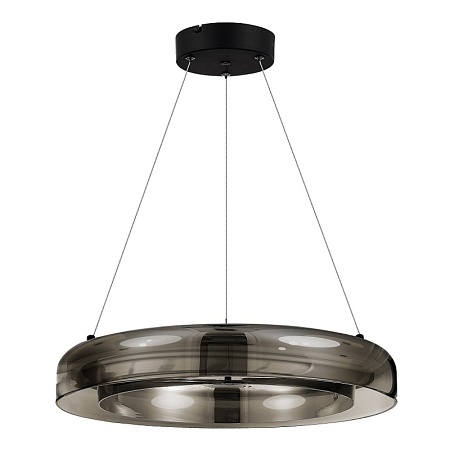 Светильник подвесной ST-Luce Черный/Дымчатый, Белый LED 1*36W 3000K SL6019.333.01 - фото