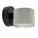 Светильник  настенный Feron HL4580 ARIA 12W, 230V,GX53, серебро + черный IP20 - фото