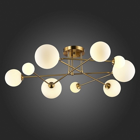 Светильник потолочный Латунь/Белый G9 LED 9*5W SLE2211-302-09 - фото