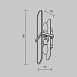 Настенный светильник (бра) Maytoni Marmo MOD099WL-02G - фото