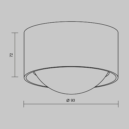 Потолочный светильник Outdoor O498CL-L15B3K - фото