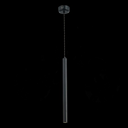 Светильник подвесной Черный LED 1*3W 4000K 255Lm Ra IP20 D30xH1 500 180-240V ST153.443.03 - фото