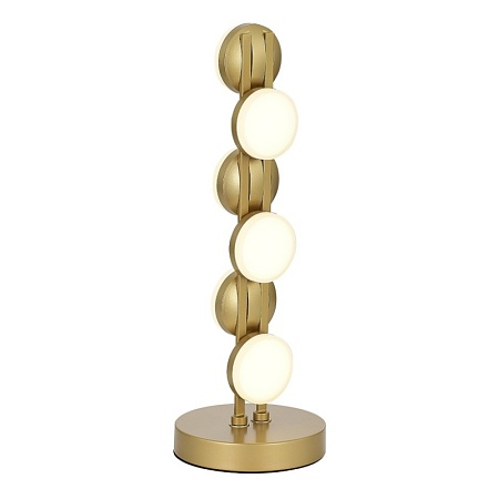 Прикроватная лампа ST-Luce золотистый/белый LED 1*12W 4000K SL6610.204.06 - фото