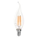 Лампа светодиодная Feron LB-718 Свеча на ветру E14 15W 230V 4000K - фото
