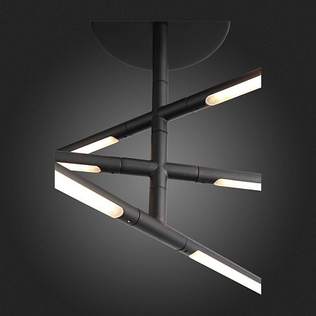 Светильник потолочный ST-Luce Черный/Белый LED 3*12W 3200K SL1580.403.03 - фото