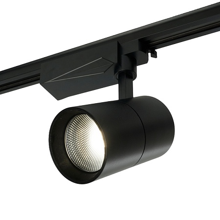 Светодиодный светильник Feron AL103 трековый однофазный на шинопровод 30W 4000K, 35 градусов, черный с индексом цветопередачи >90Ra серия TrueColor - фото
