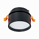 Встраиваемый поворотный светильник Черный LED 1*9W 4000K 720Lm Ra>90 120° IP20 D85xH68 ST651.448.09 - фото