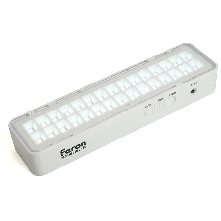 Светильник аккумуляторный Feron.One, 30LED DC, белый, EL130 - фото