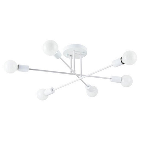 Потолочная люстра Arte Lamp ALASTOR A5435PL-6WH - фото