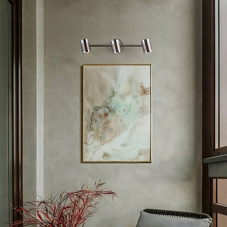 Настенный светильник Eurosvet 20058/3 перламутровый сатин - фото