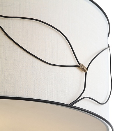 Светильник подвесной ST-Luce Черный/Бежевый E27 3*60W SL6228.413.03 - фото