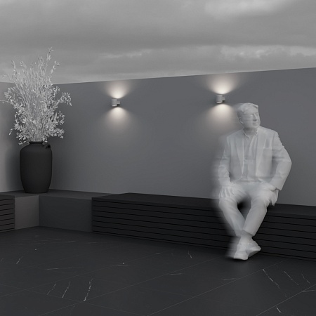 Настенный светильник (бра) Outdoor O490WL-L6W3K - фото