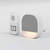 Звонок беспроводной 36M IP20 DBQ30M WL белый Elektrostandard