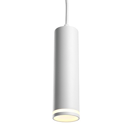 Светильник потолочный Feron ML1708 Barrel LUNA на подвесе  MR16 35W 230V, белый 55*200 - фото