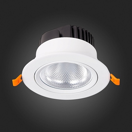 Св-к встр. Белый LED 1*15W 4000K 1 125Lm Ra80 36° IP20 D109xH65 220-240V ST211.548.15.36 - фото