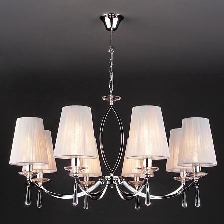 Подвесной светильник Eurosvet 60079/8 хром - фото