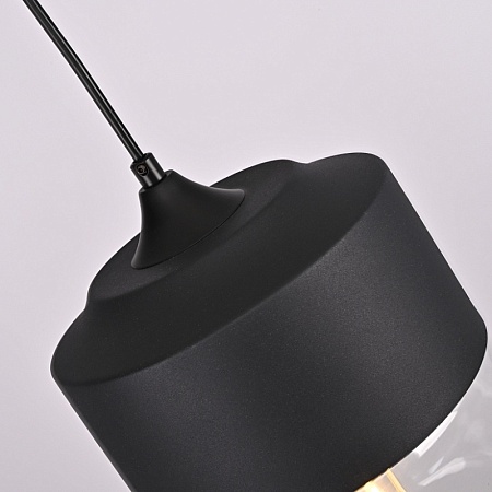 Подвесной Светильник Nord A D18 Black/Transparent Imperiumloft 190489-26 - фото