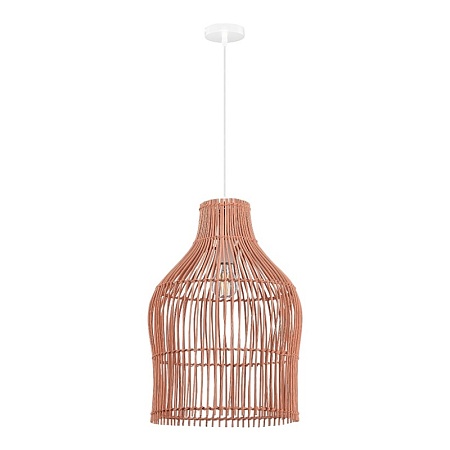 Светильник подвесной ST-Luce Белый/Розовый E27 1*40W SL1513.513.01 - фото