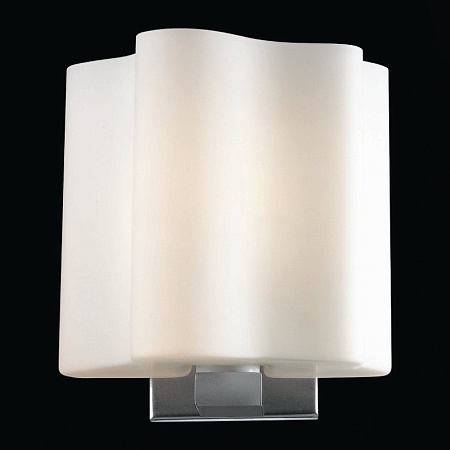 Бра ST-Luce Серебристый/Белый E14 1*40W SL116.051.01 - фото