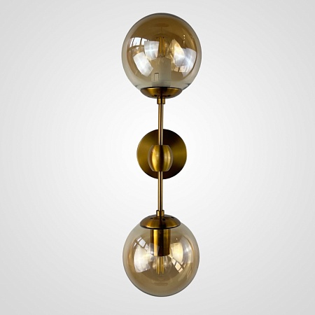 Бра Modo Sconce 2 Globes Gold Imperiumloft 84999-22 - фото