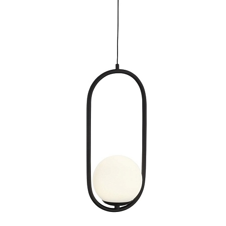 Подвес ST-Luce Черный/Белый LED 1*8W 4000K SL395.403.01 - фото