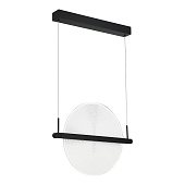 Светильник подвесной ST-Luce Черный/Прозрачный LED 1*15W 4000K SL6233.403.15